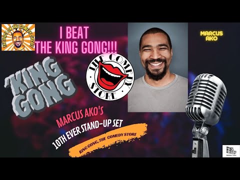 Marcus Ako gets to the final of KING GONG at The Comedy Store