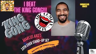 Marcus Ako gets to the final of KING GONG at The Comedy Store