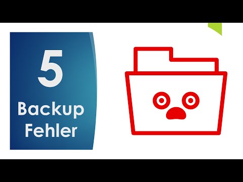 5 Backup Fehler und wie du sie vermeiden kannst!