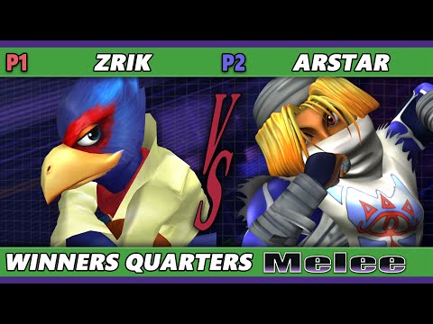 S@X 467 Winners Quarters - Zrik (Falco) Vs. Ryan "ArStar" Allen (Sheik, Peach) Smash Melee - SSBM