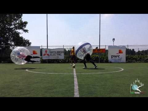 BUBBLE FOOTBALL MILANO - Calci di inizio torneo 07/06/15