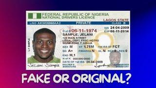 Nigeria Drivers Licence 1: What fresh applicants must know.