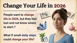 How to Change Your Life better in 2026: 6 Simple Steps || English Listening Practice | Graded Reader