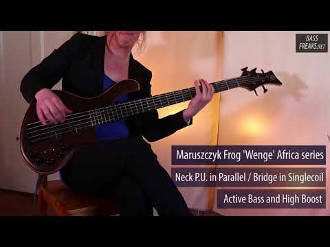 Maruszczyk FROG Omega 5a 'Wenge' Africa Live Demo - BassFreaks.net