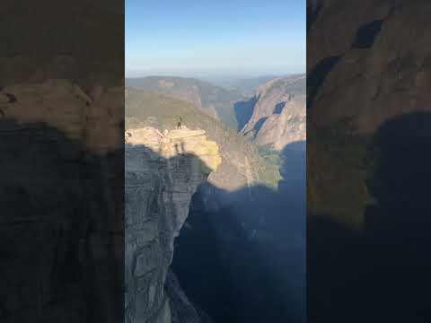Climber On Half Dome!