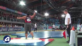 Liévin 2019 : Poids Juniors F (Ashley Bologna avec 16,53 m) Liévin 2019 : Poids Juniors F (Ashley Bologna avec 16,53 m)