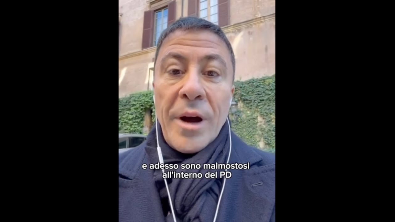 ITALO BOCCHINO: “IMBARAZZO NEL PD, GIUSEPPE CONTE È FINALMENTE USCITO ALLO SCOPERTO”