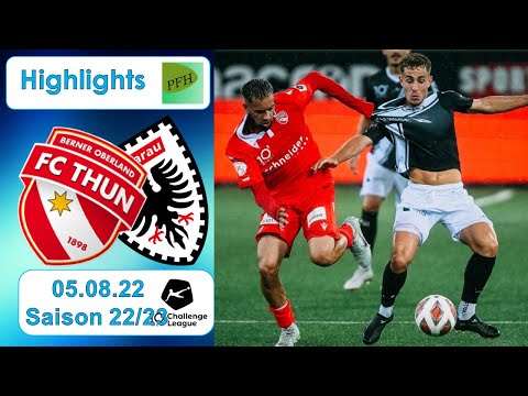 Highlights: FC Thun vs FC Aarau (05.08.22)