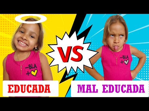 Criança Mal Educada VS Criança Educada #2 | Gatinha das Artes