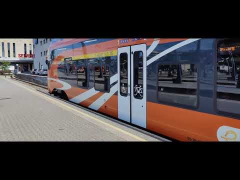 Elron Tallinn - Rapla departing on 28th Jun 2021 at 15:43 (4K 60fps 21:9)