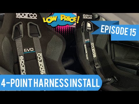 Sparco 4-Point Harness Install Evo X