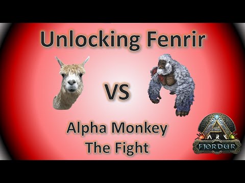 ARK  Survival Evolved : Alpha Megapithecus Solo on Fjordur - (Official PS5)