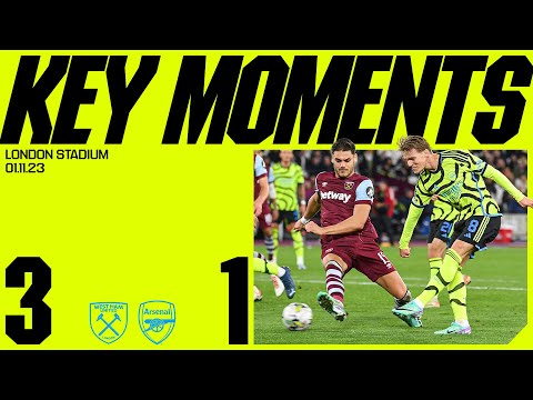 HIGHLIGHTS | West Ham vs Arsenal (3-1) | Carabao Cup