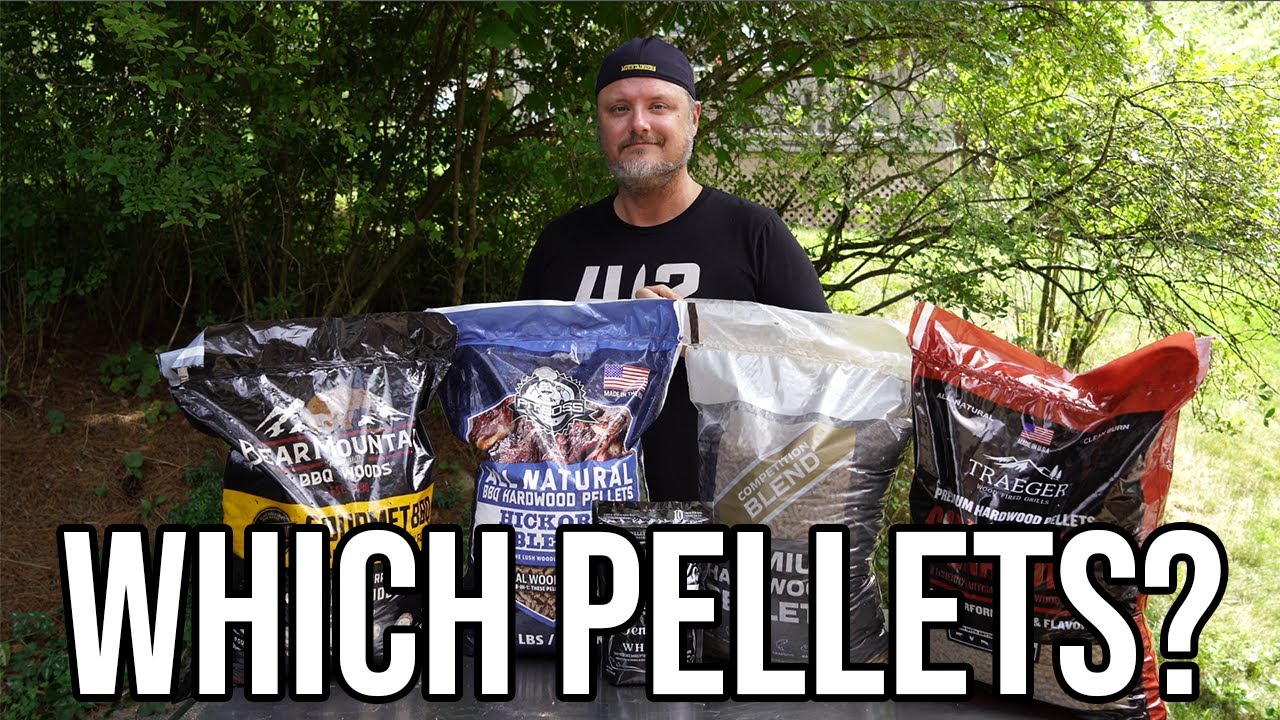Wood Pellet Comparison featuring Traeger, Pit Boss, Camp Chef, Bear Mountain, and Jack Daniels!