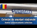 CFR Colecție De Anunțuri De La Stația Sighișoara