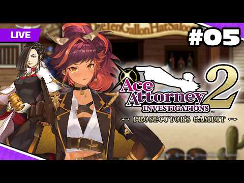 [Let's Play] Ace Attorney Investigations 2: Prosecutor's Gambit #5 [EN - Twitch] | HOKU 🦉