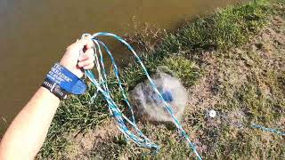 Catfishing Bait Hual at the River