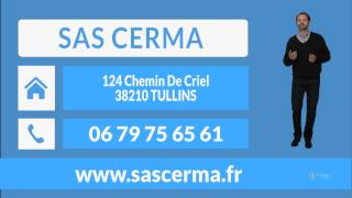 preview picture of video 'SAS CERMA - fermertures et vérandas à Tullins 38'