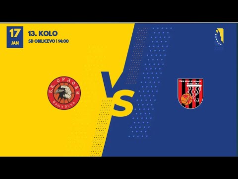 🔴 LIVE 🏀 Orlovi vs Mladi Krajišnik | 13. kolo | ⏰ 17.01.2026 | 14:00