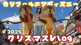 【2025】今年も幸せな季節がやってきました🎄カリフォルニアディズニークリスマス満喫vlog🎅🏻🌟
