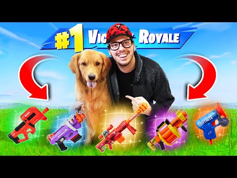 Charlie Chooses Weapons for Fortnite Challenge