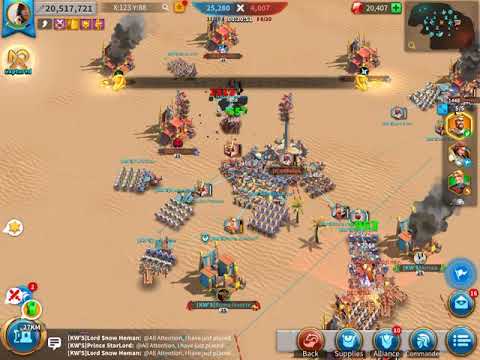 Rise of Kingdoms: Ark of Osiris - KW'S (K95) vs ICI (K126) - 052619