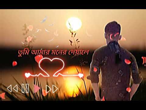 তুমি আমার মনের দেয়ালে ভালোবাসার আয়না  🏵️🪷💮💮🌸🌸🌼