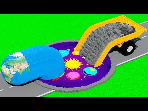 TESTING LONG CARS vs PLANETS PORTAL | Teardown