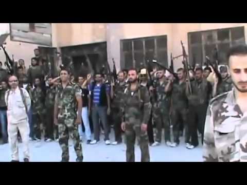 بيان تشكيل كتائب الحمزة في مدينة الرستن في ريف حمص