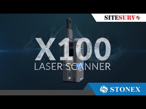 Stonex X100 Laser Scanner Product Video | The Newest 3D Laser Scanner for Surveying | SiteSurv