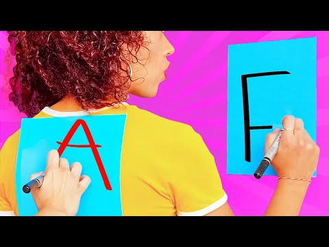 SCHOOL ART AND DRAWING HACKS! || Funny Drawing Challenge by 123 Go! GENIUS