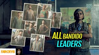 How to UNLOCK ALL Bandido Leaders: Locations in Map and Yaran Stories 