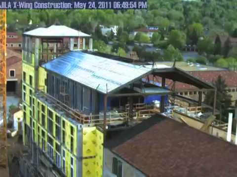 The new JILA 'X wing' emerges (2012)!