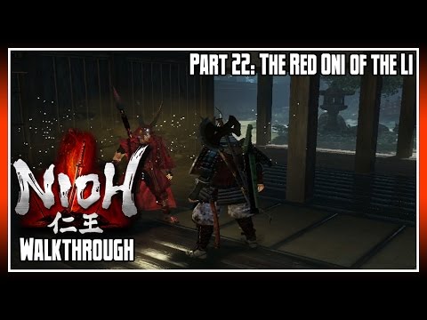 Nioh Walkthrough Part 22: The Red Oni of the Li