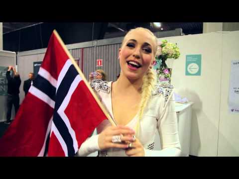 Margaret Berger after Eurovision Song Contest 2013