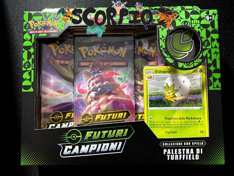 APRIAMO LA COLLEZIONE "PALESTRA DI TURRFIELD" - unboxing Pokémon futuri campioni