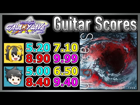 [GITADORA GuitarFreaks] Saiph - Guitar & Bass Scores