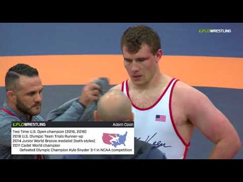 2018 FS WTT Challenge/Senior Men 125 1 Of 3 - Adam Coon (NYAC) Vs. Tony Nelson (Minn).mp4