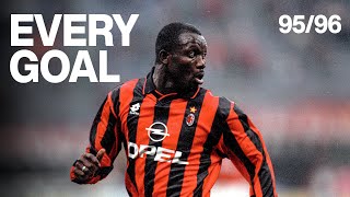 Every George Weah goal from the 1995/96 season | Goal Collection