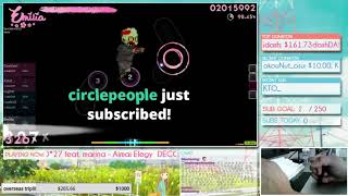 Emilia | DECO*27 feat. marina - Aimai Elegy [0108] +HD,DT 96.27% 723/948x | Livestream!