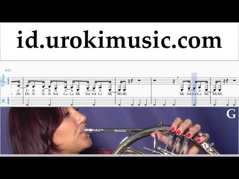 Belajar French Horn Childish Gambino - Feels Like Summer Not Tabulasi um-i592