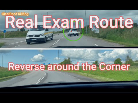 Actual exam route.....This left turn is a trap during the practical exam!