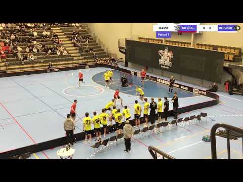 Kval till Allsvenskan.  IBF Örebro - Bergs IK - 2:3. 20250319