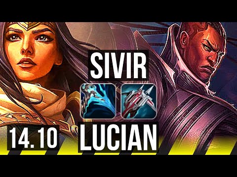 SIVIR & Neeko vs LUCIAN & Thresh (ADC) | 66% winrate | NA Master | 14.10