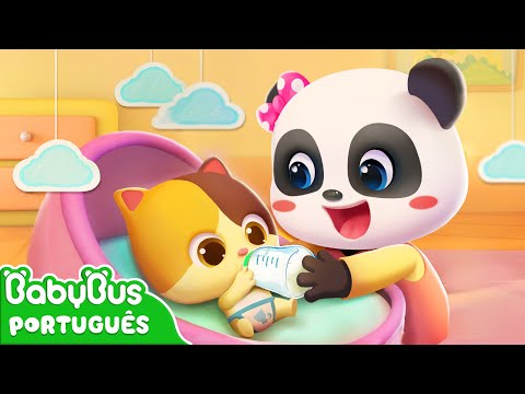 Little Panda BabySitter | Nursery Rhymes | Kids Songs | BabyBus