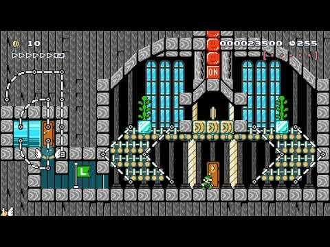 Ghost House Levels with Luigi! - Super Mario Maker 2