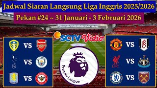 Download lagu Jadwal Liga Inggris Live SCTV - Liverpool vs Newcastle United - EPL 2025/2026 Pekan 24 mp3