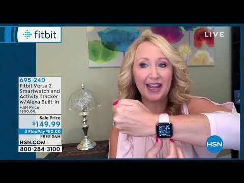 Fitbit Versa 2 Smartwatch and Activity Tracker with Alex...
