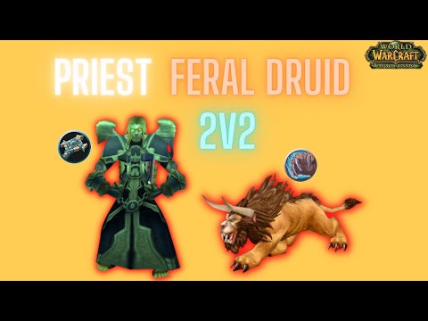 Tbc Rank 1 2v2 Priest Feral arenas 💪