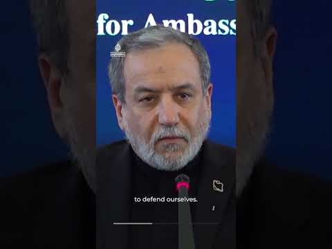 Iran tells US: there is ‘no military solution’ to end the war | AJ #shorts